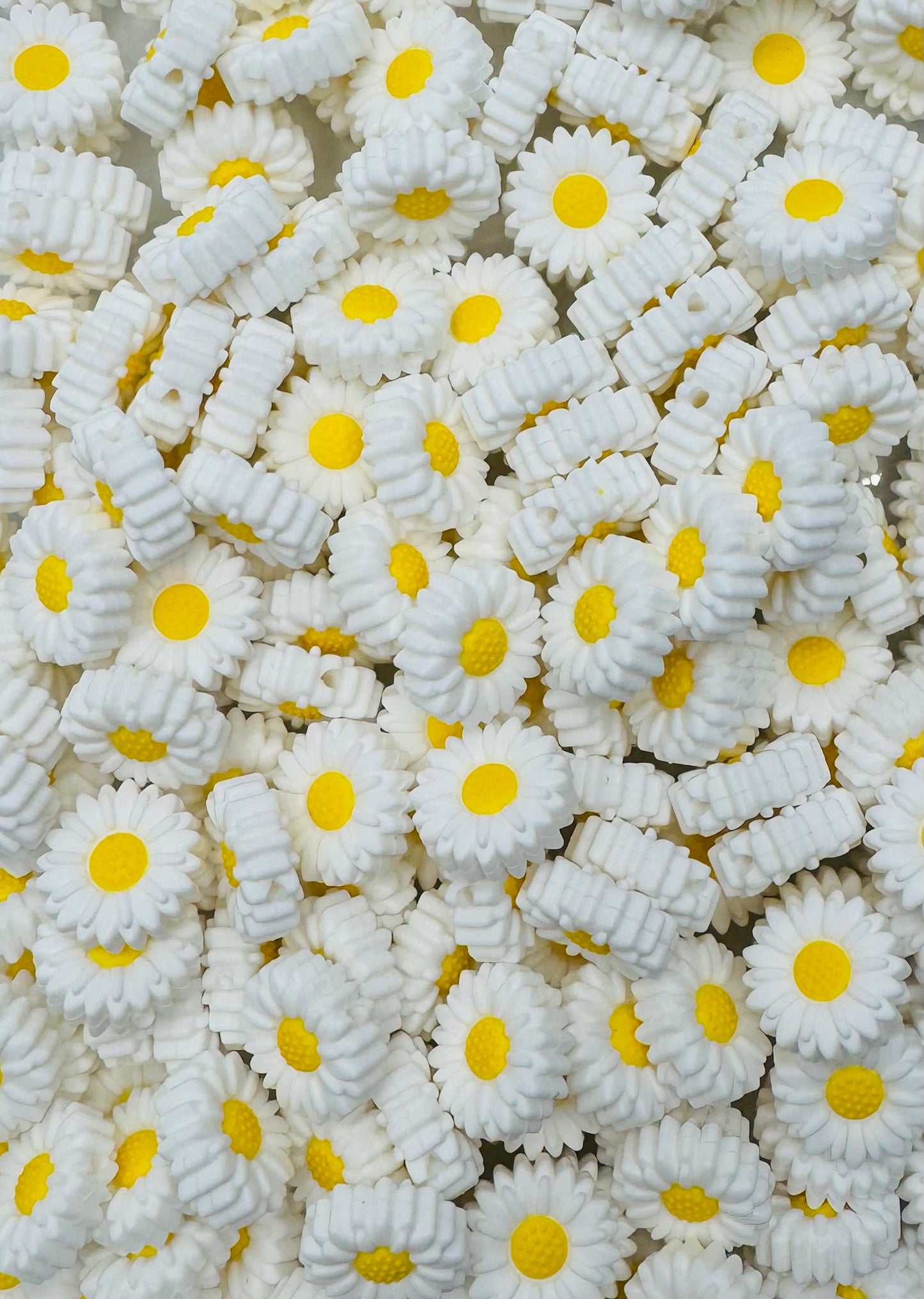 Perle focale de fleur de Boho de marguerite