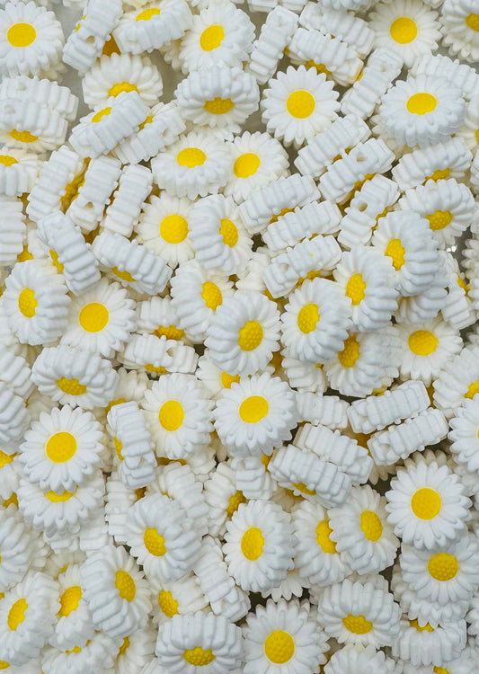 Perle focale de fleur de Boho de marguerite
