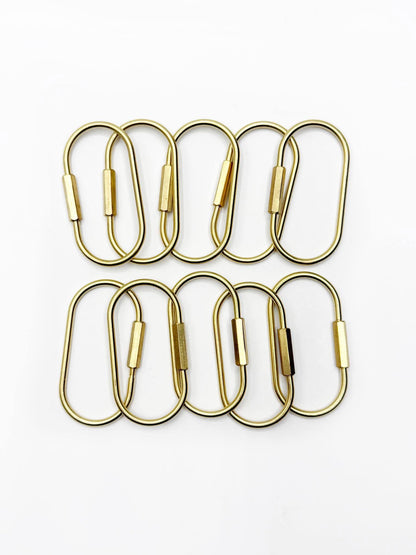 Metal Oval Carabiners