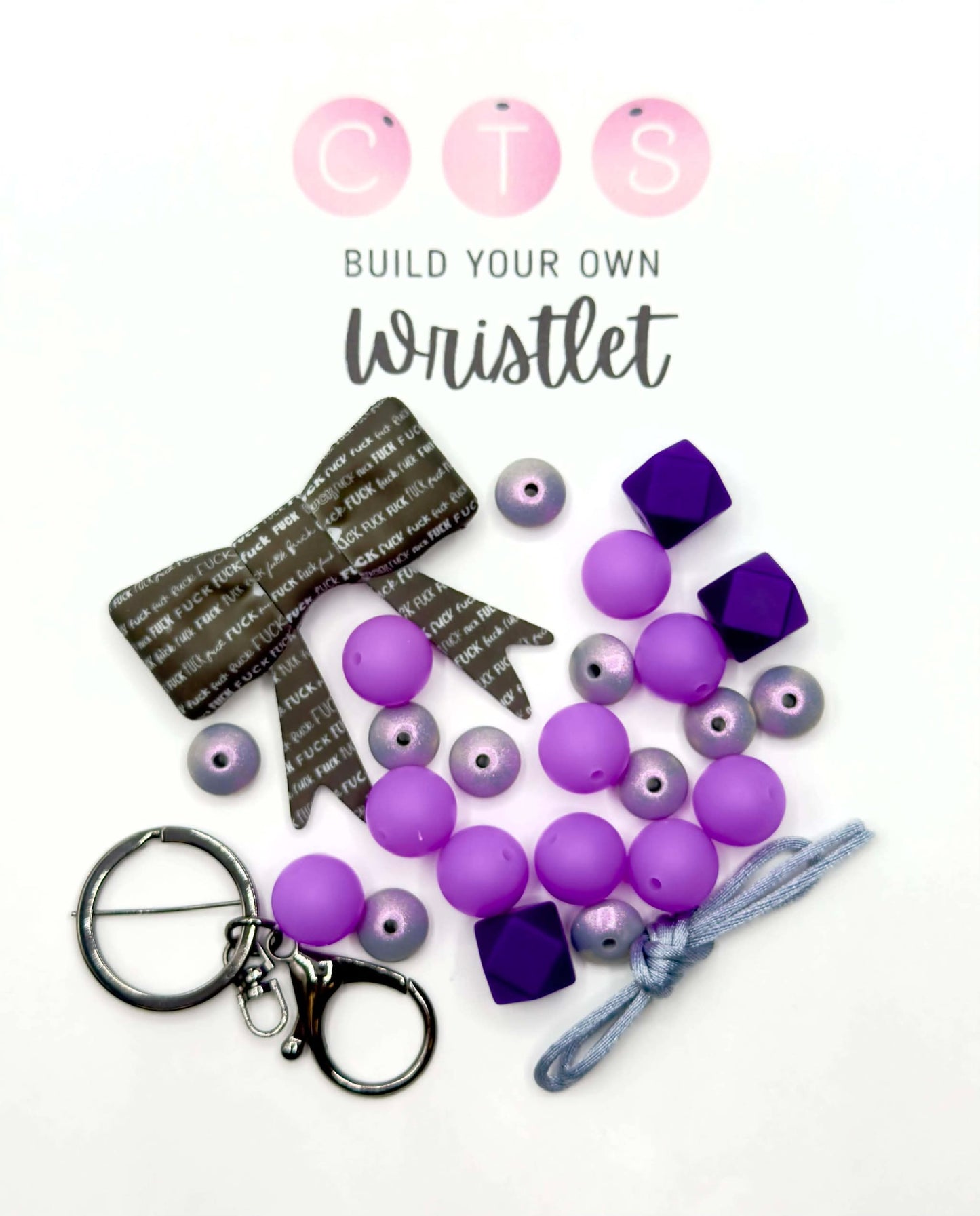 F*ck Big Bow Energy Wristlet Kit