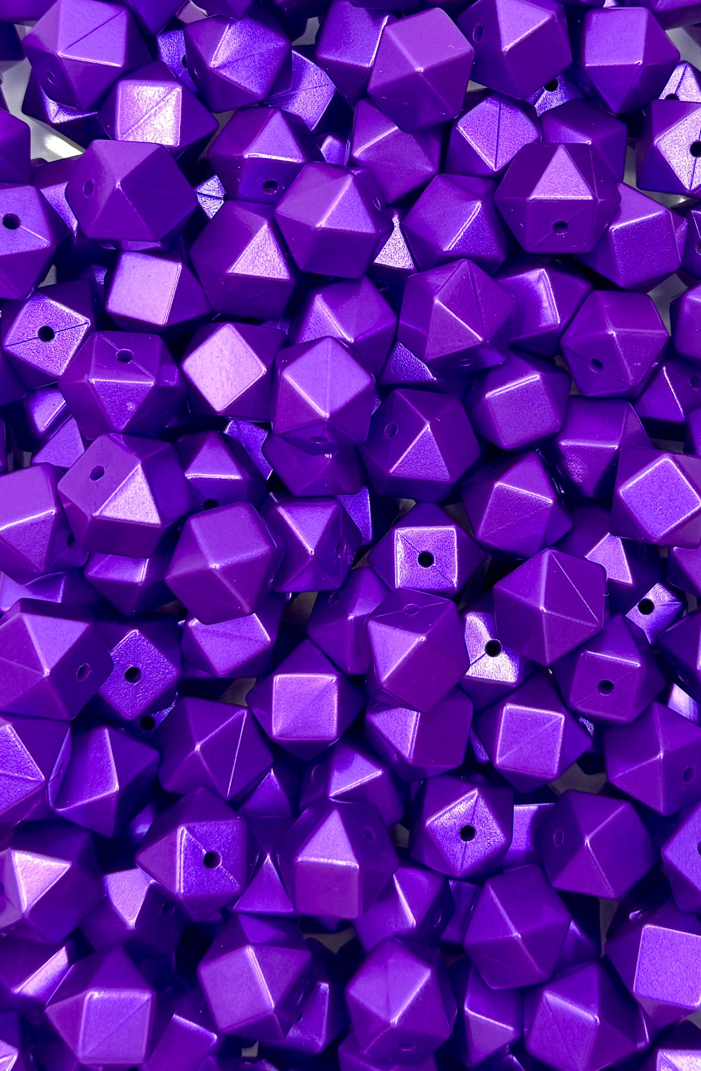 ***Limited Edition*** Deep Purple High Gloss 14mm Hexagon