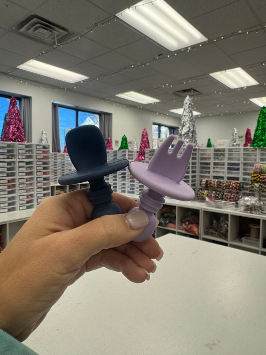 LAST CHANCE: Silicone Fork and Spoon