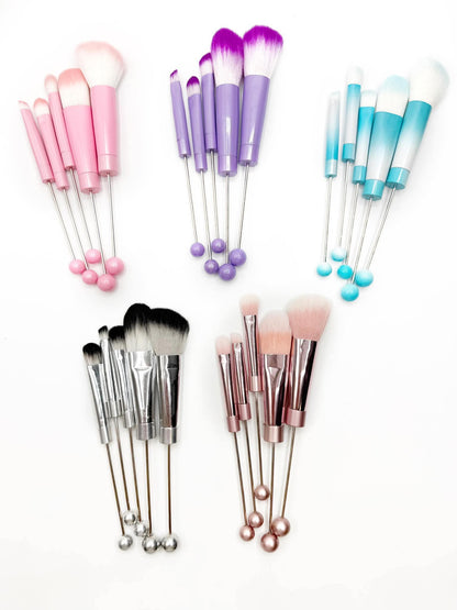 Beadable Makeup Brush Set