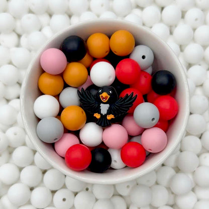 Cawing Crow Bead