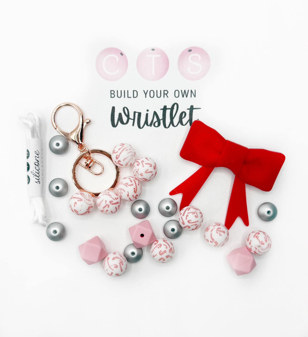 Candy Bow Big Bow Energy Wristlet Kit