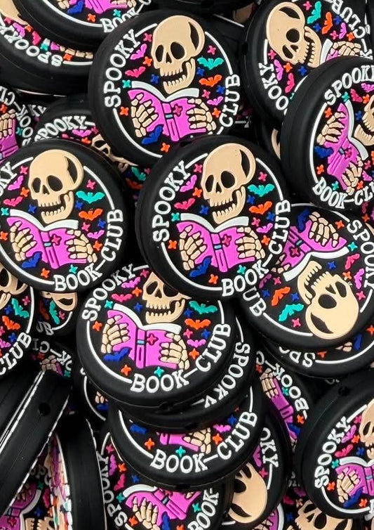 Spooky Book Club Focal Bead