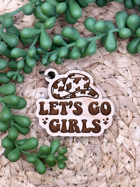 Let's Go Girls Key Tag #26