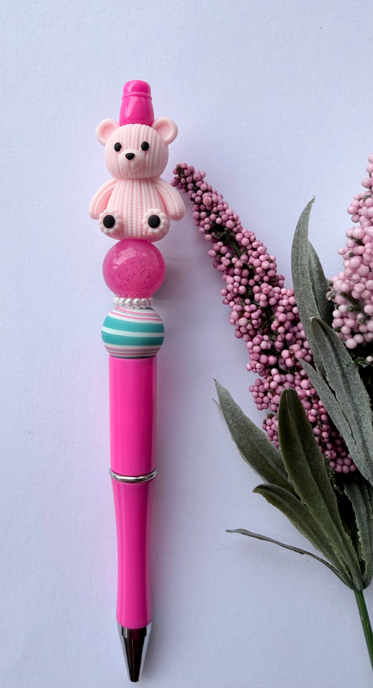 Stuffed Teddy Focal Bead
