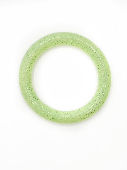 Maleficent Glitter Silicone Ring 65mm