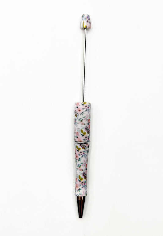 Création CTS : Stylo à billes en plastique imprimé floral OG**Brevet en instance**