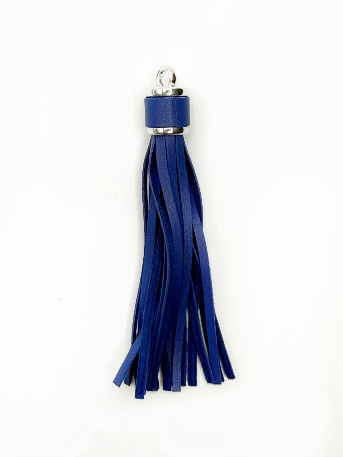 Silver Hardware Leather Tassels