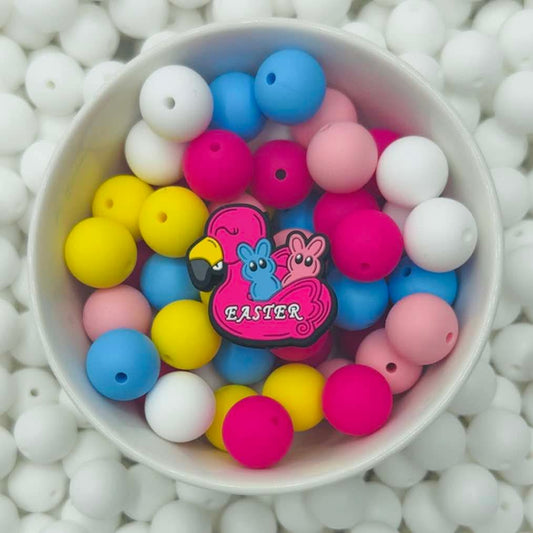 Floating to Easter Focal Bead