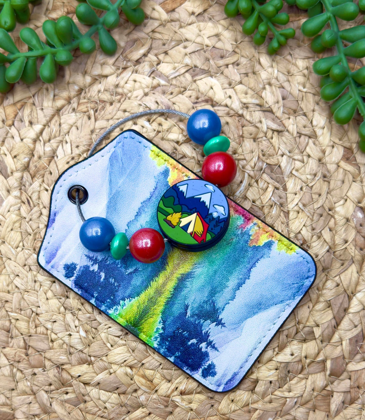 Nature's Rainbow Luggage Tag Kit