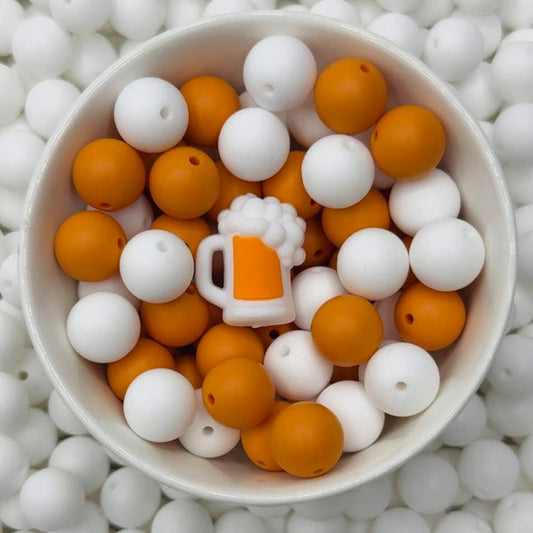 Frothy Beer Focal Bead