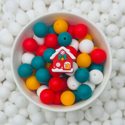 Home for the Holidays Focal Bead