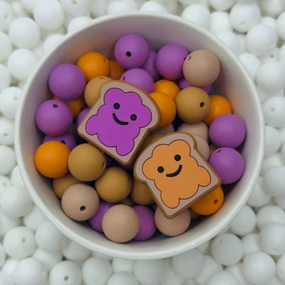 CTS Creation: Peanut Butter & Jelly Focal Bead