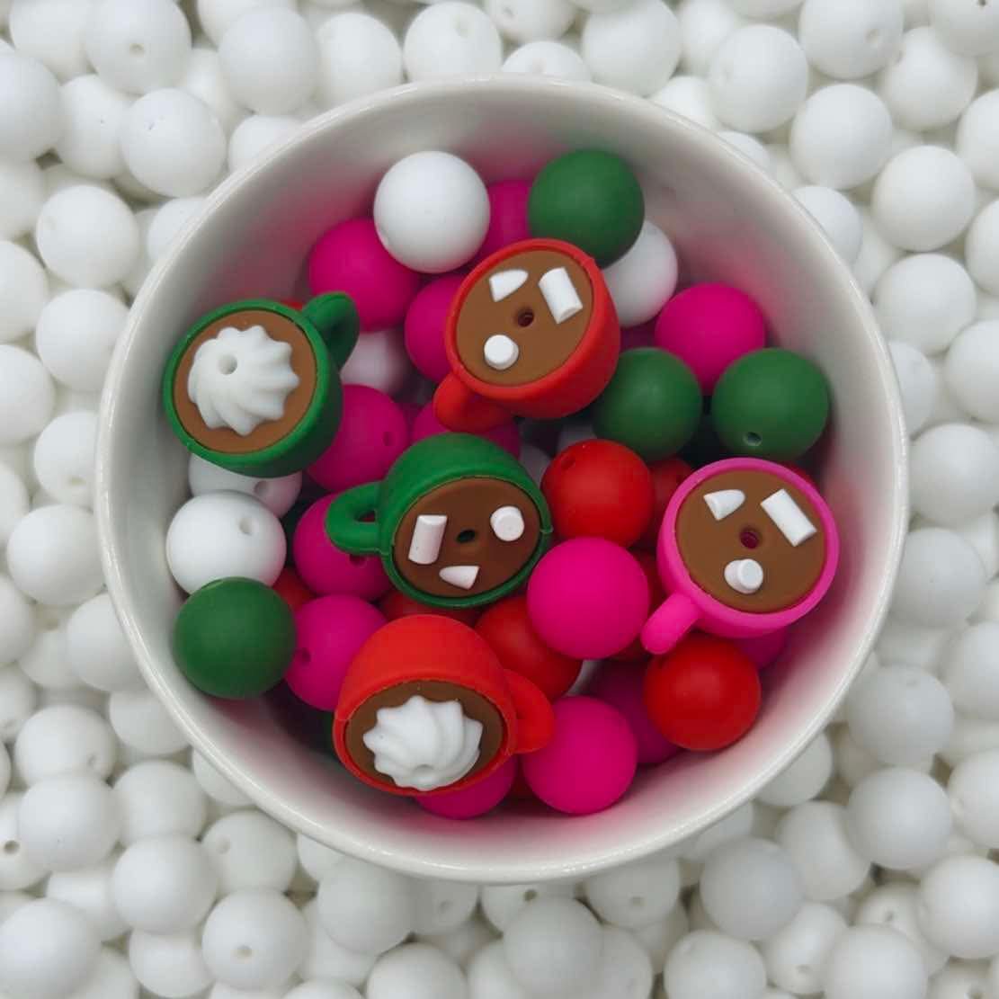 3D Hot Cocoa Boss Babe Focal Bead
