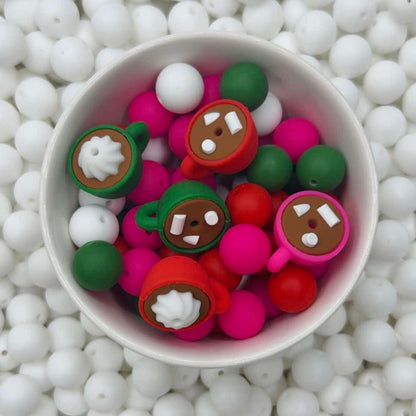3D Hot Cocoa Boss Babe Focal Bead