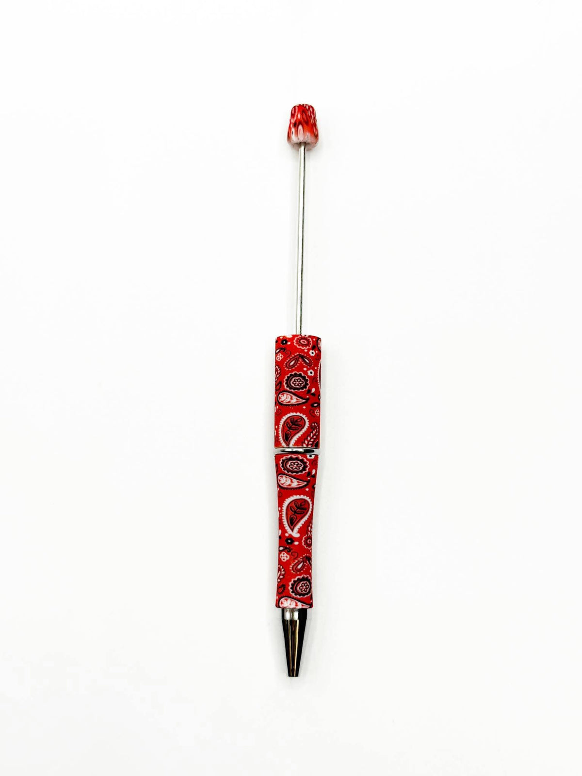 Création CTS : Stylo perlé en plastique imprimé Hanki**Brevet en instance**