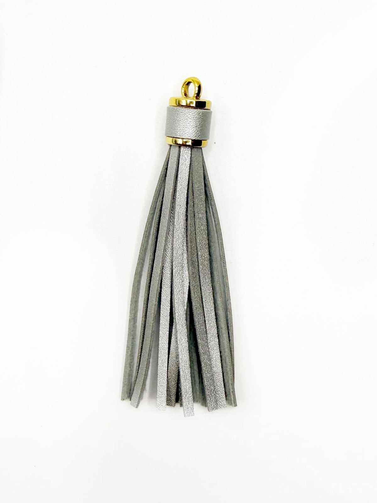 Gold Hardware Leather Tassels
