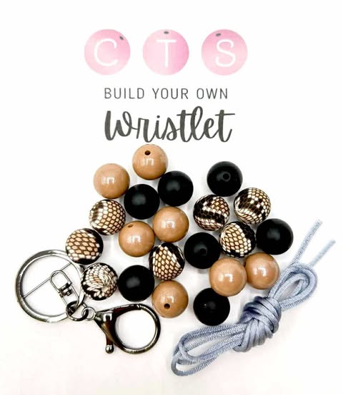 Don't Be a Snake Key Wristlet