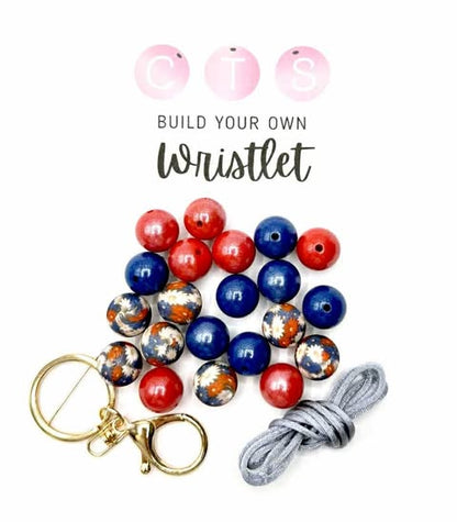 Kit de porte-clés floral américain #88