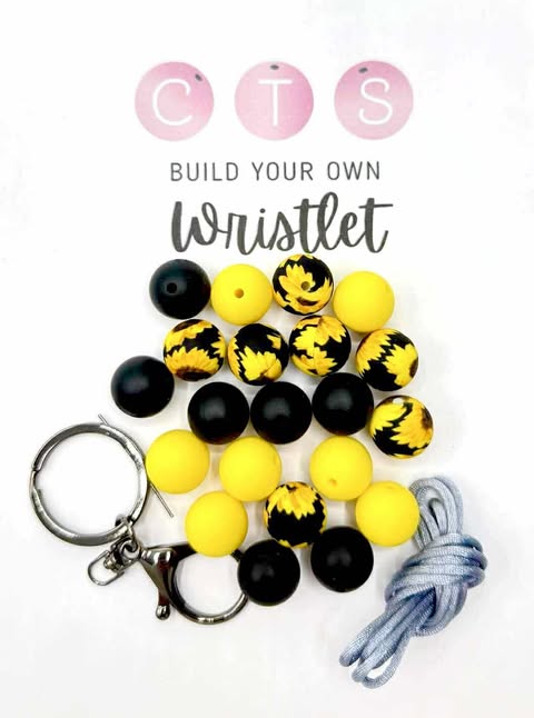 Sunflower Wristlet Kit