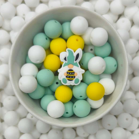 Easter Bunny Gnome Focal Bead