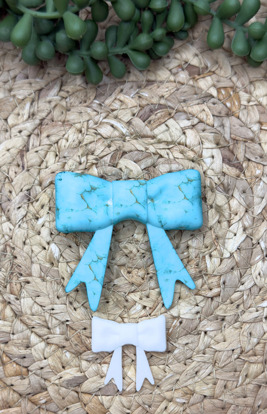 CTS Creation: Turquoise Stone Big Bow Energy