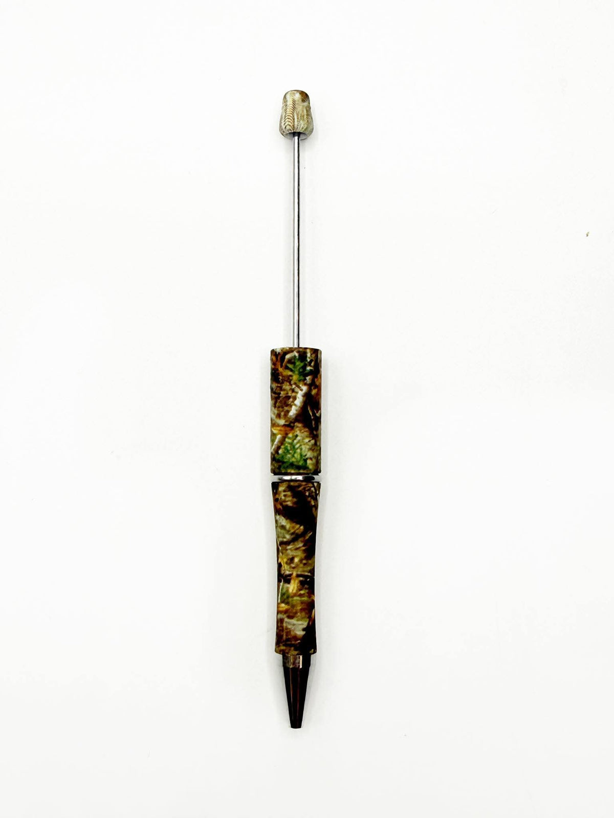 Création CTS : Stylo à billes en plastique imprimé camouflage classique **Brevet en instance**