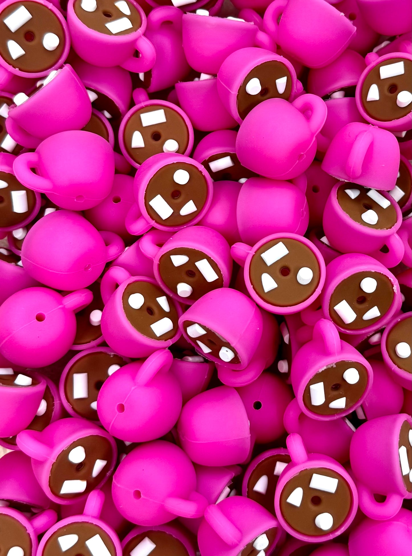 3D Hot Cocoa Boss Babe Focal Bead