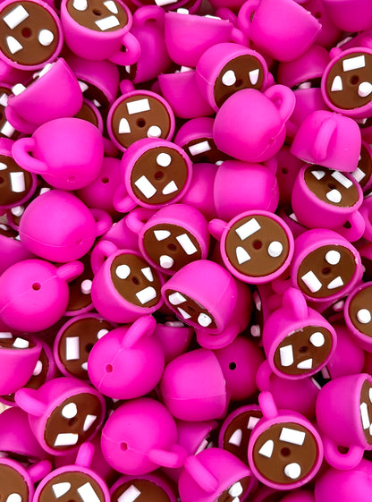 3D Hot Cocoa Boss Babe Focal Bead