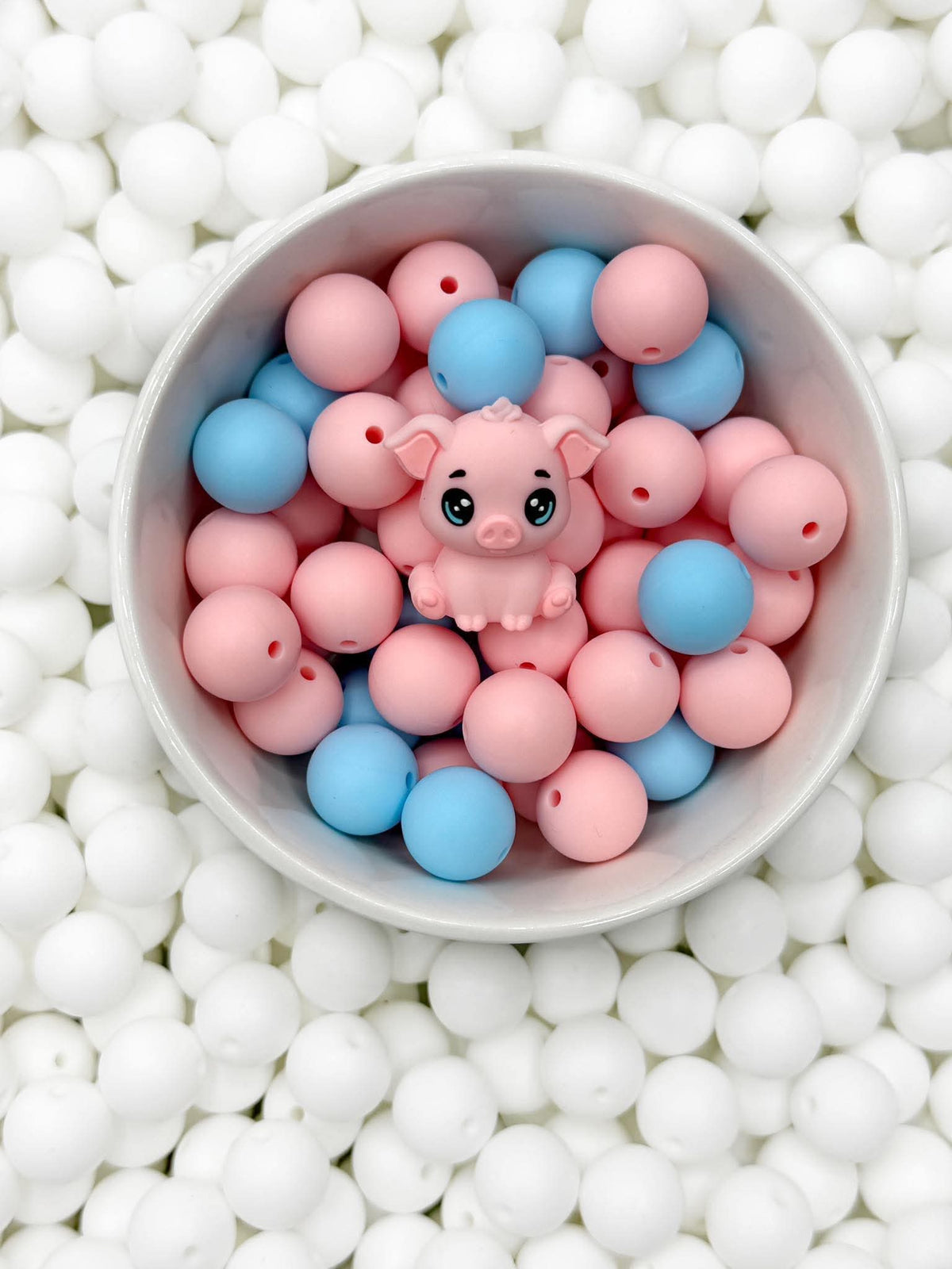 Perle focale de porcelet modèle 3D