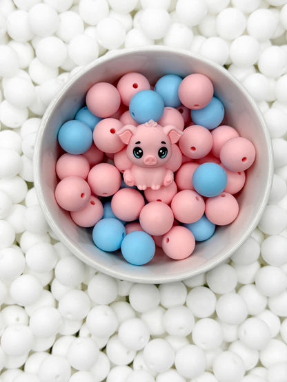 Perle focale de porcelet modèle 3D