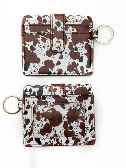 CTS Creation: Brown Cow Printed Wallet
