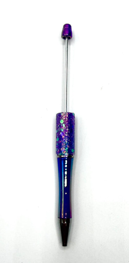 Stylos à billes en plastique marbré