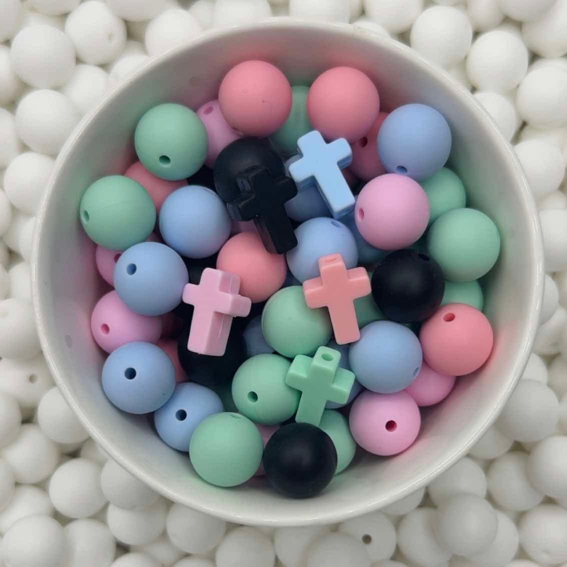 Mini Cross Focal Bead