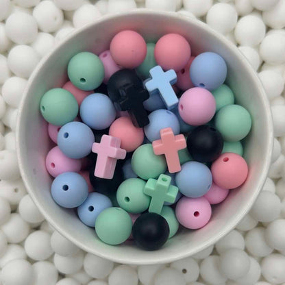 Mini Cross Focal Bead
