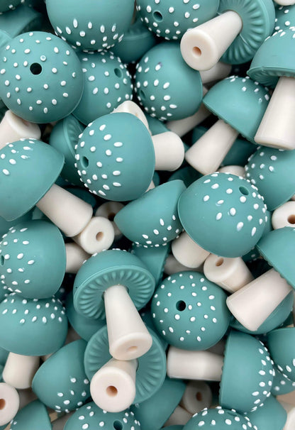 CTS Collab: Woodland Mushroom Boss Babe Focal Bead
