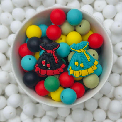 Mexican Dress Boss Babe Focal Bead