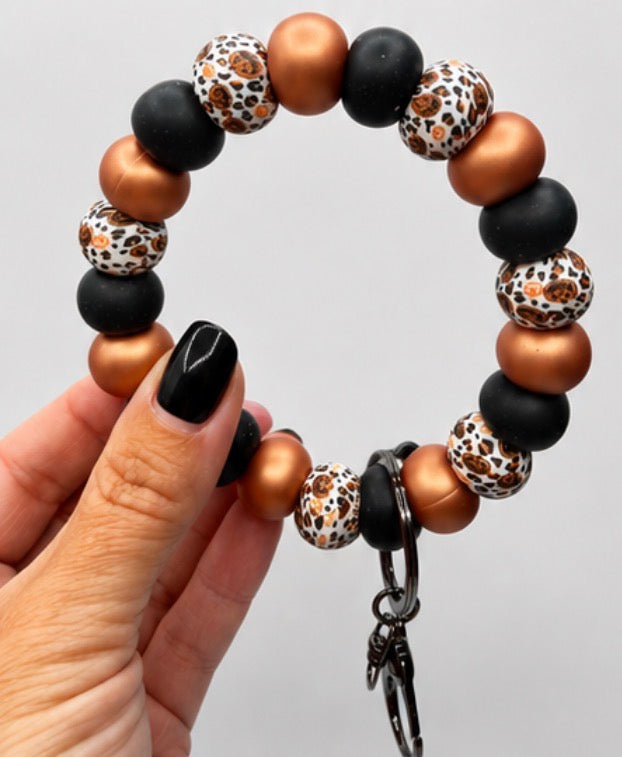 Pumpkin Leopard Wristlet Kit