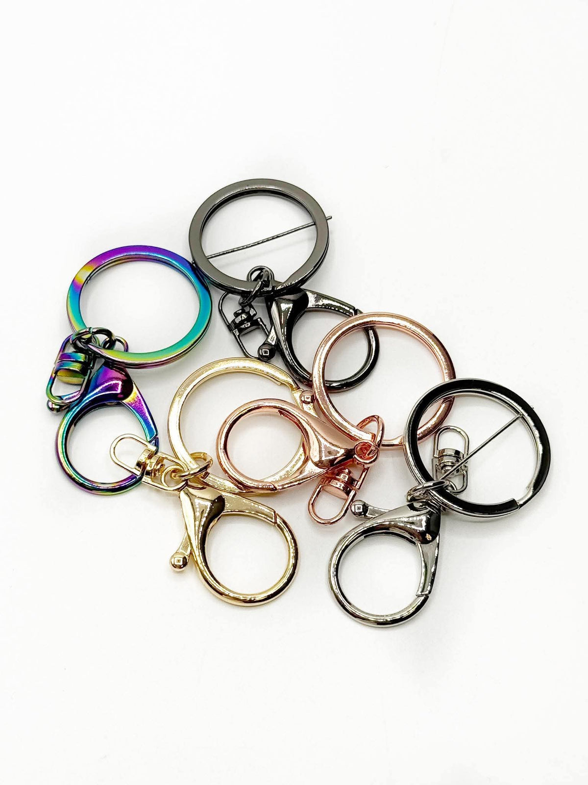 Metal Clasp Key Chain Rings