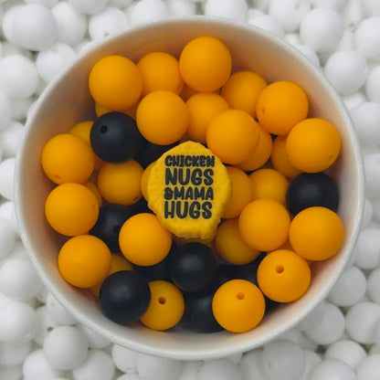 Création CTS : Nugs de poulet et perle focale Mama Hugs