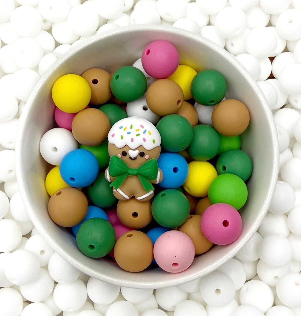 Icing Icing (Ginger)Baby Focal Bead