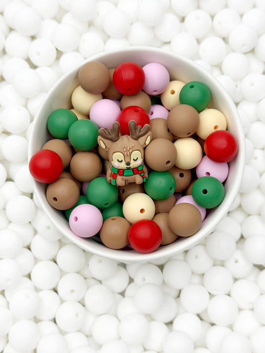 Cozy Caribou Focal Bead