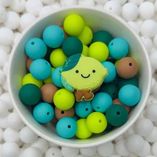Happy Lime Focal Bead