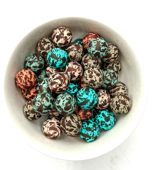 Multicolor Brown Cow 15mm Mini Mix