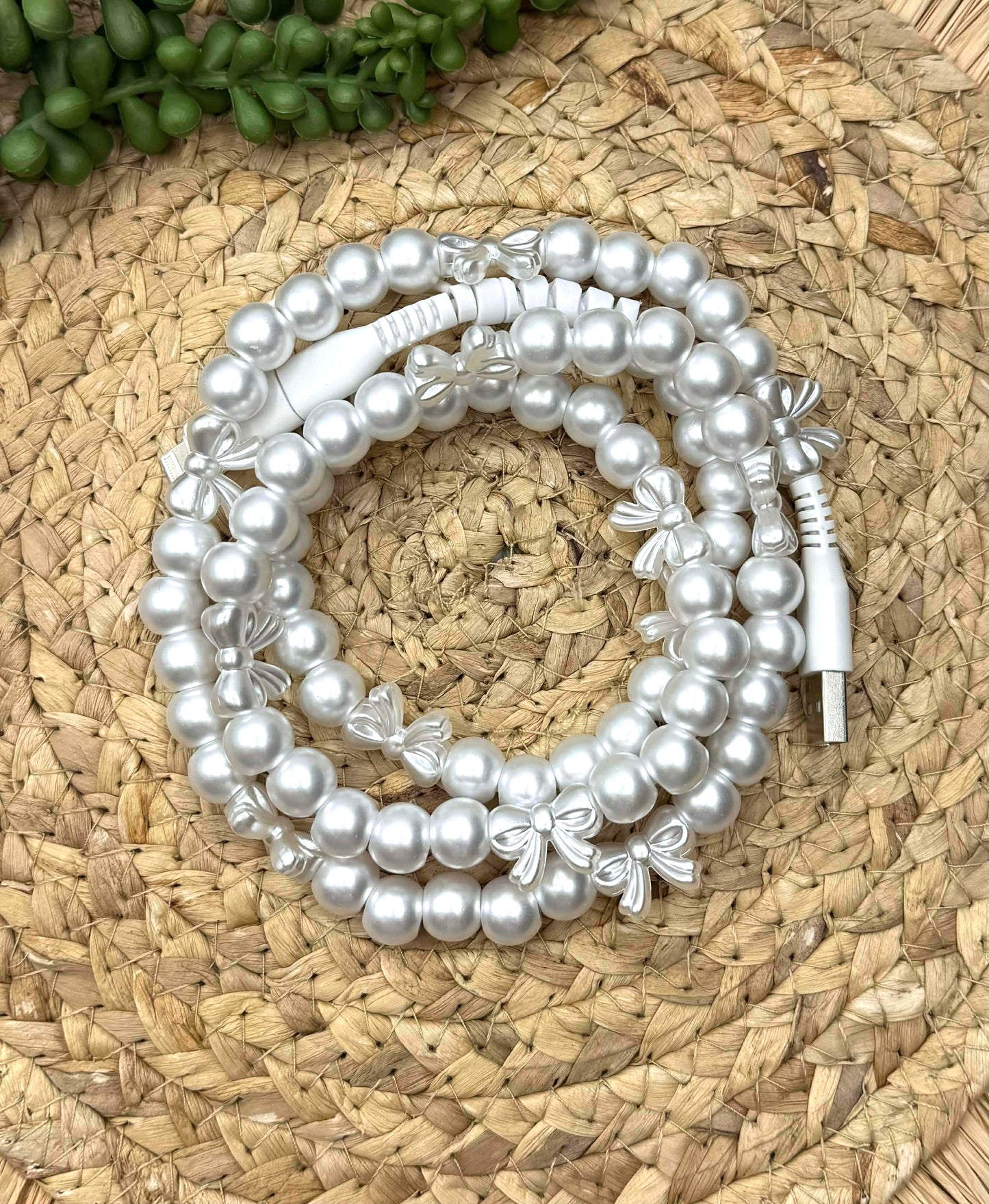 Beaded Charger**NEW COLORS**