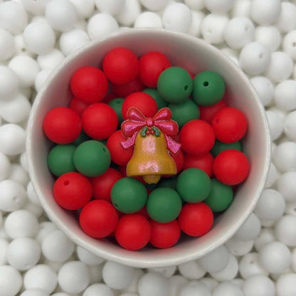 CTS Collab: Jingle Bell Focal Bead