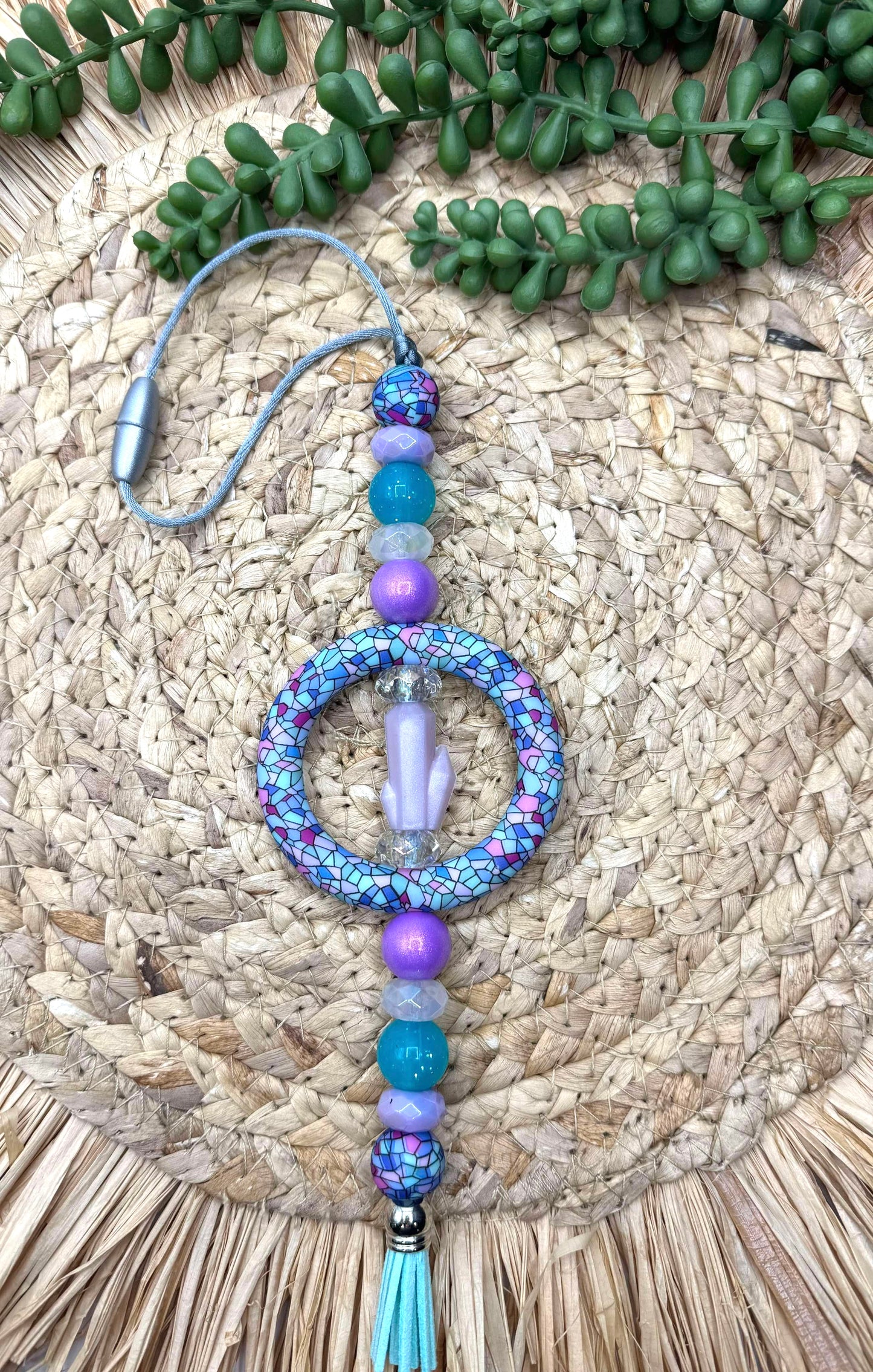 The Way Is CRYSTAL Clear Hanging Car Charm Kit